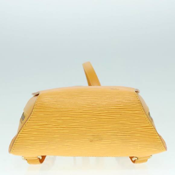 LOUIS VUITTON Epi Mabillon Backpack Yellow M52239 LV Auth 93891 - Picture 5 of 16